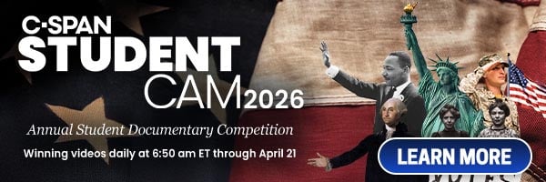 2026 StudentCam banner - 6-50 am airtimes