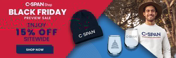 C-SPAN Shop Preview Black Friday Sale - run 11-14 to 11-19
