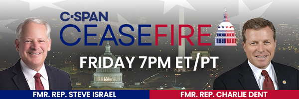 Ceasefire newsletter banner - Israel and Dent