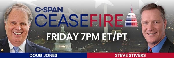 Ceasefire newsletter banner - Jones & Stivers