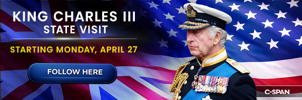 King Charles III state visit newsletter banner