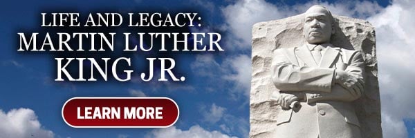 Martin Luther King Jr. newsletter banner