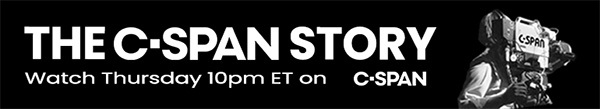 The C-SPAN Story banner - Thursday 10pm