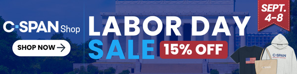 C-SPAN Shop - Labor Day Sale - Sept 4 to 8