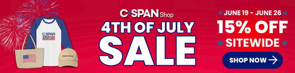 C-SPAN Shop 4th of July 2026 - 6-19 to 6-26