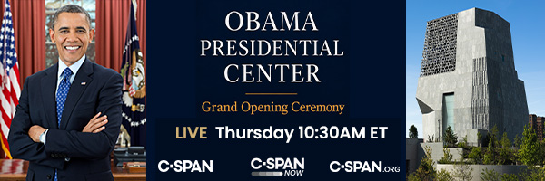 Obama Presidential Center - grand opening ceremony thru June 18