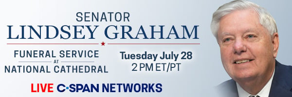 Senator Lindsey Graham Tuesday - Funeral Service