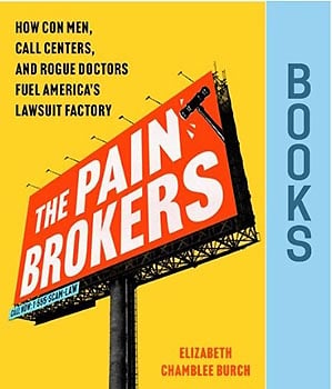 The Pain Brokers by Elizabeth Chamblee Burch book cover