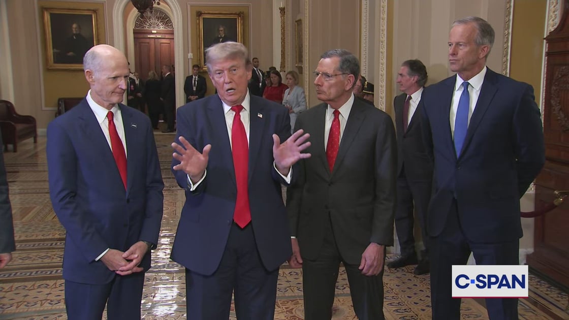 7.10.26 - Trump with GOP Senators